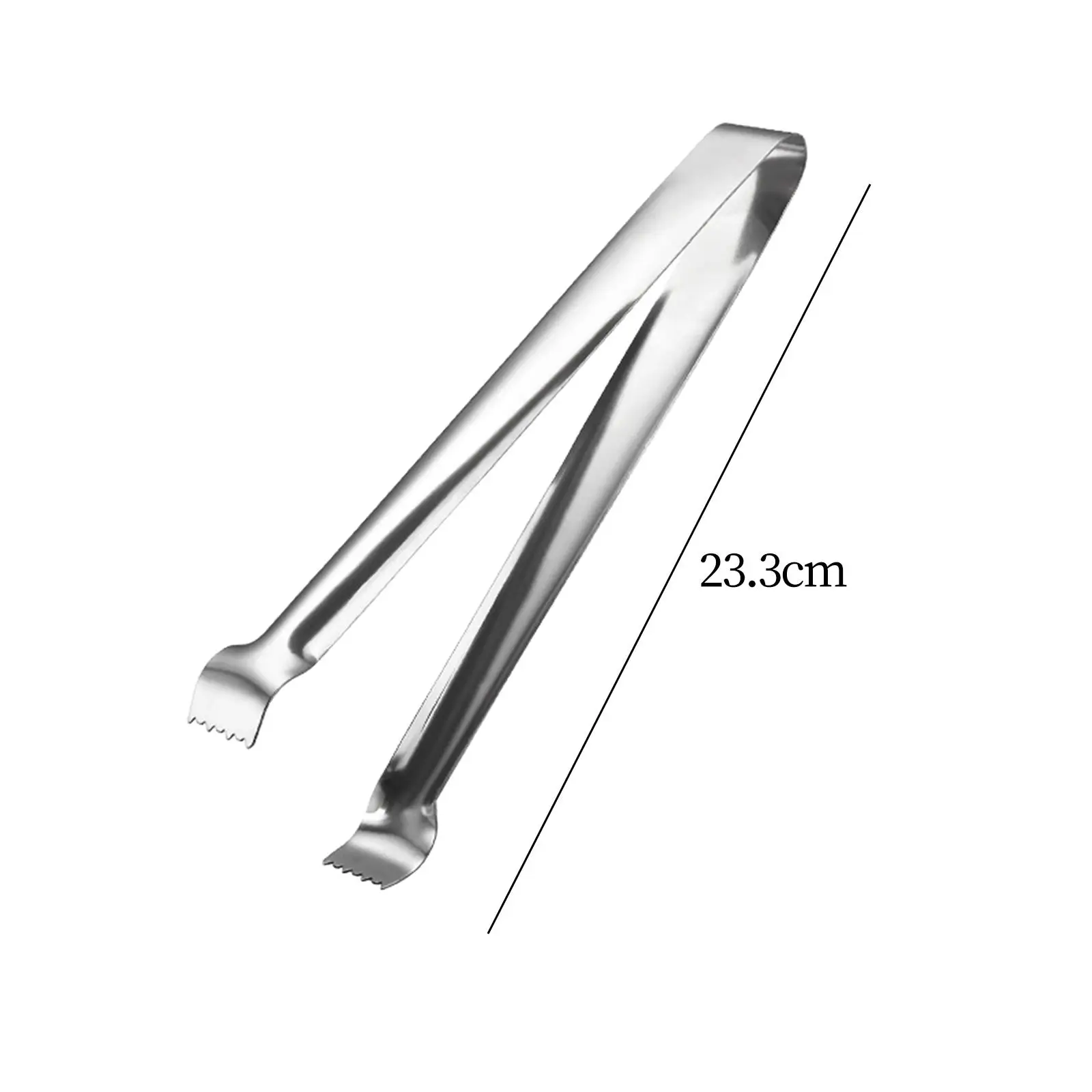 Pinças de gelo multifuncionais, utensílios de cozinha, utensílios de servir, cubos de açúcar, aço inoxidável, engrossado para cozinha, carne, casamento