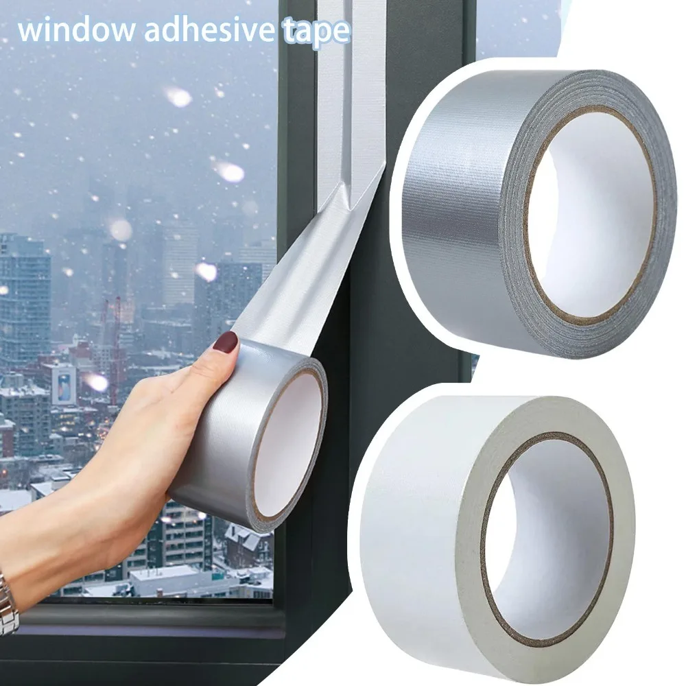 1pc Window windproof stickers with seamless adhesive strips to prevent air leakage, cold resistance, waterproofing, and seal gap