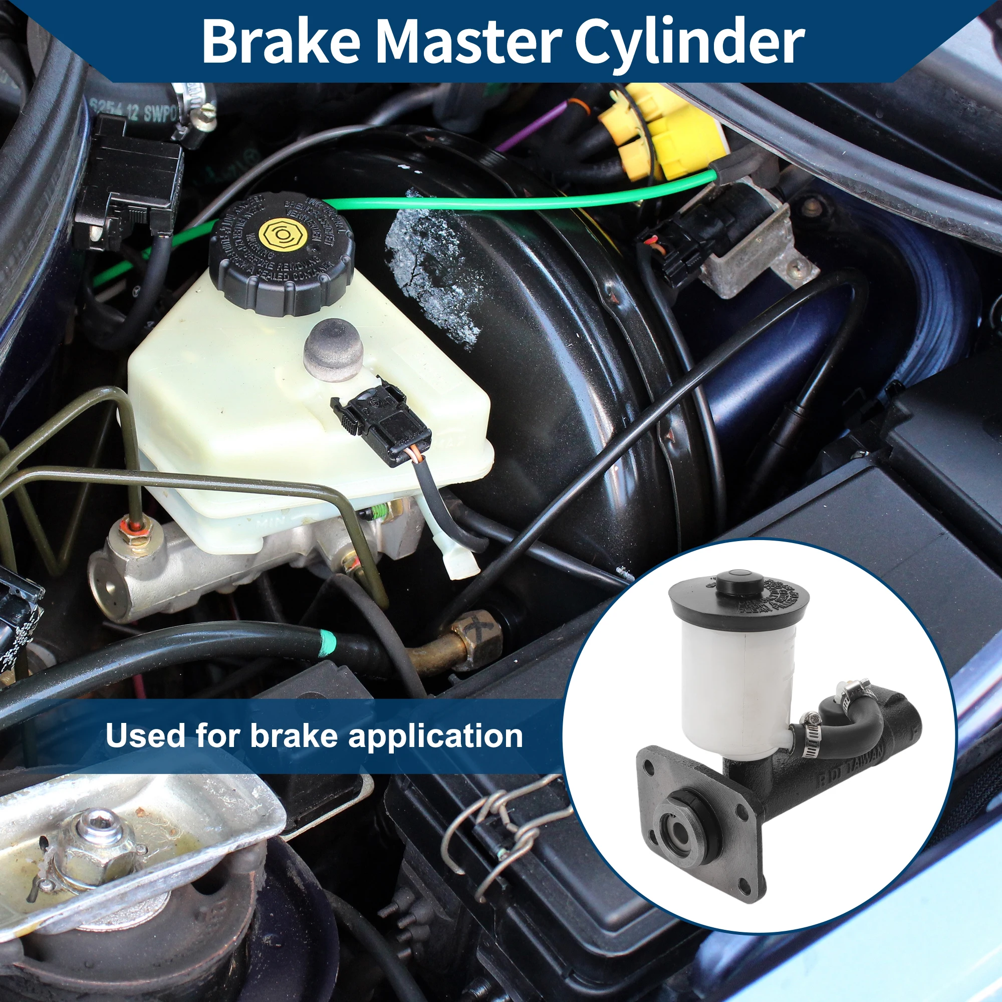 

UXCELL Brake Master Cylinder Reservoir No.4720160420 for Toyota Pickup 1979-1985