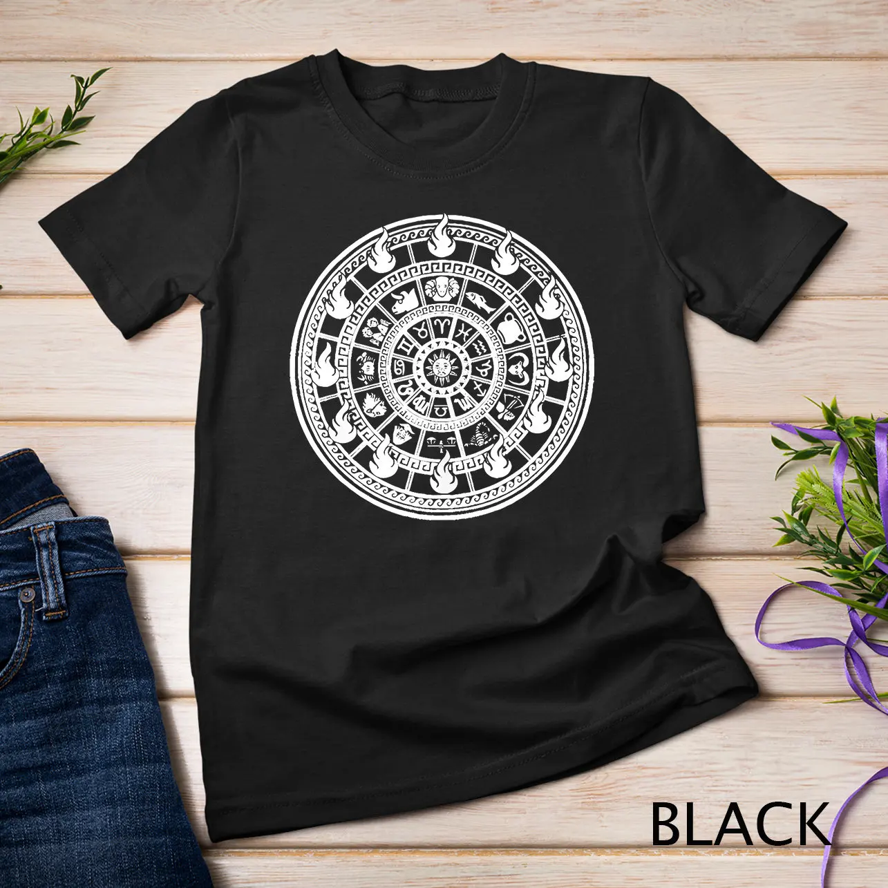 Zodiac Sign Clock For The Knight Houses T Shirt Sweat