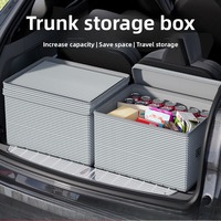 Storage Box Car Trunk Large Car Finishing Box Snack Sundries Car Outdoor Storage Box Car Accessories Storage Box Storage Box