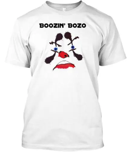 Boozin' Bozo T-Shirt Made in the USA Size S to 5XL