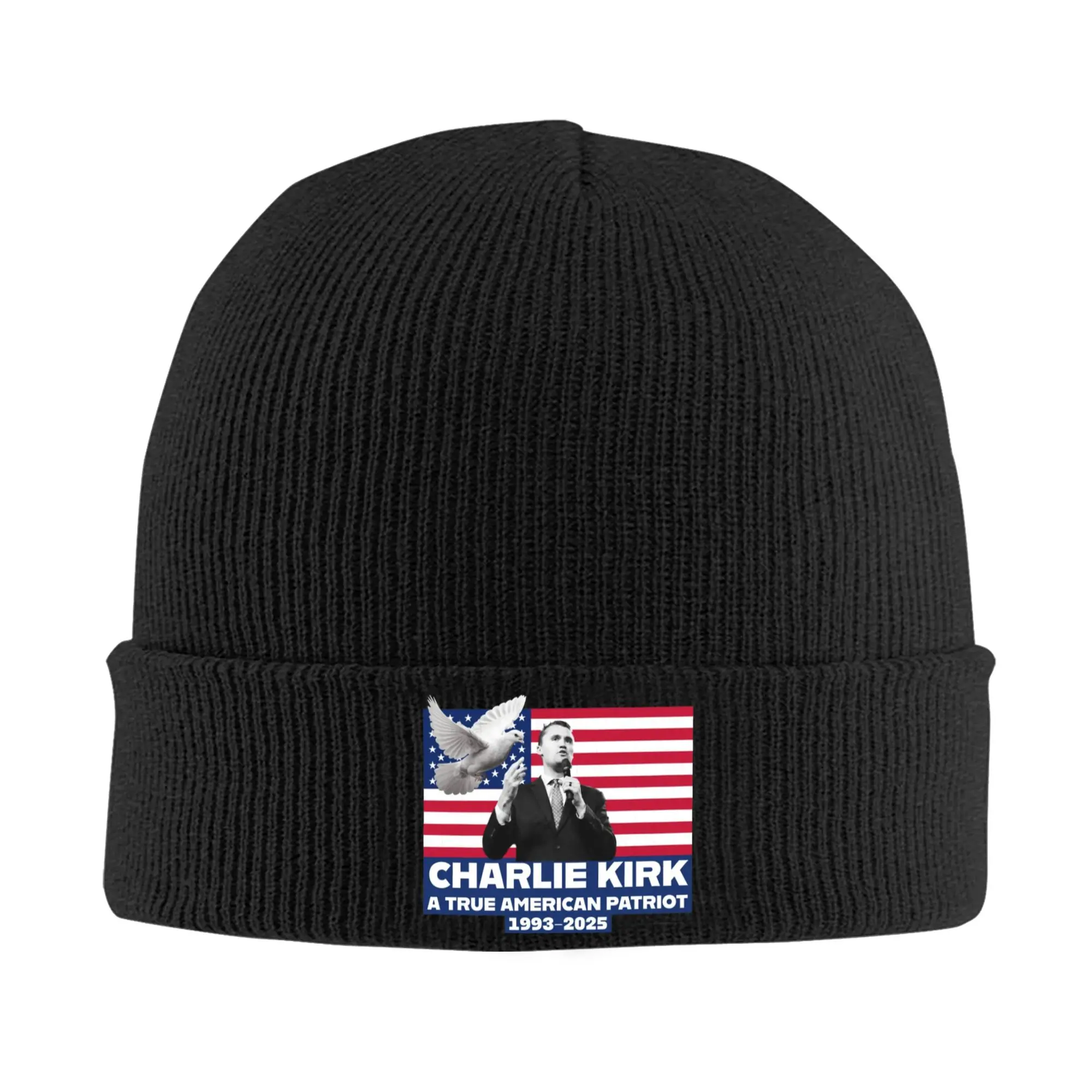

Charlie Kirk Shoot Bonnet Hats Beanie Hats Autumn Graphic Knit Hat Casual Men Women Gym Warm Cap