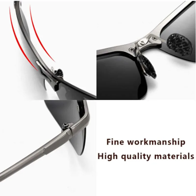 New Photochromic Sunglasses Men Polarized Driving Chameleon Glasses Male UV400 Sun Glasses Day Night Vision Driver\'s Eyewear