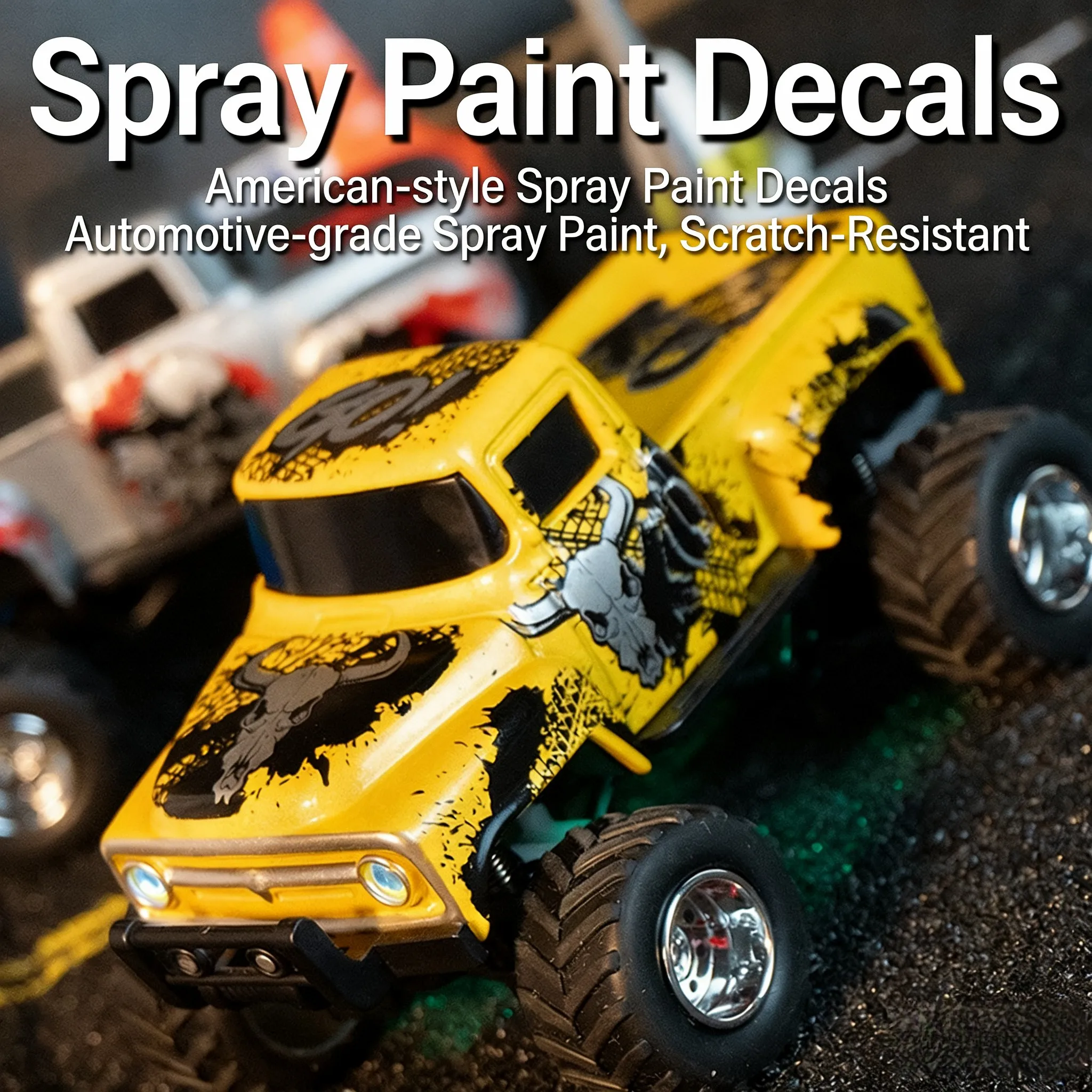 ミニリモコンカー コールドスプレー塗装 絵柄 男の子のおもちゃ