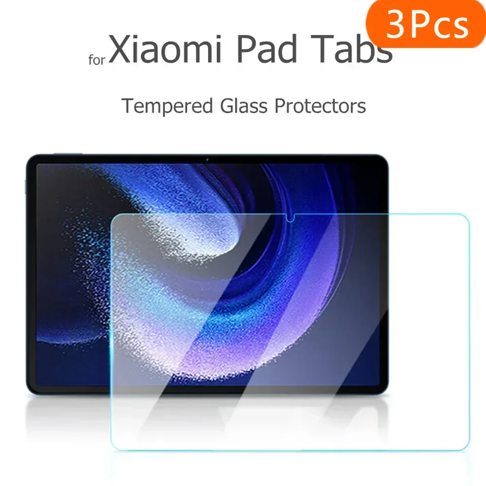 

3 шт. стеклянные защитные пленки для экрана Xiaomi Pad 7 6 5 Pro, защитные пленки для экрана Xiaomi Mi Pad 5 4 Plus Redmi Pad SE Screen Gua