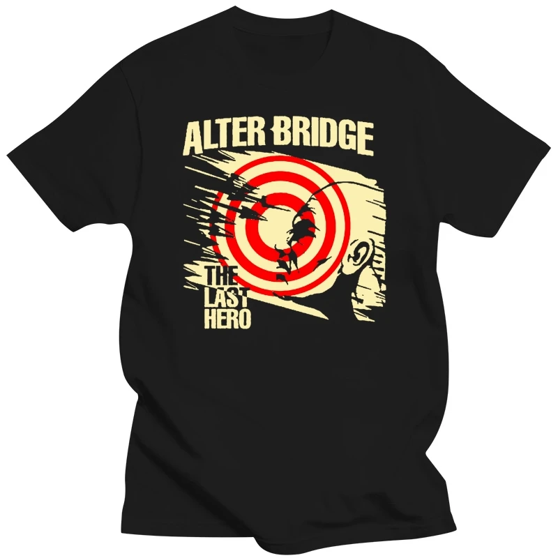 T Shirt 2019 Newcool Shirts Online MenCrew Neck Short Sleeve Tall Alter Bridge The Last Hero T Shirt