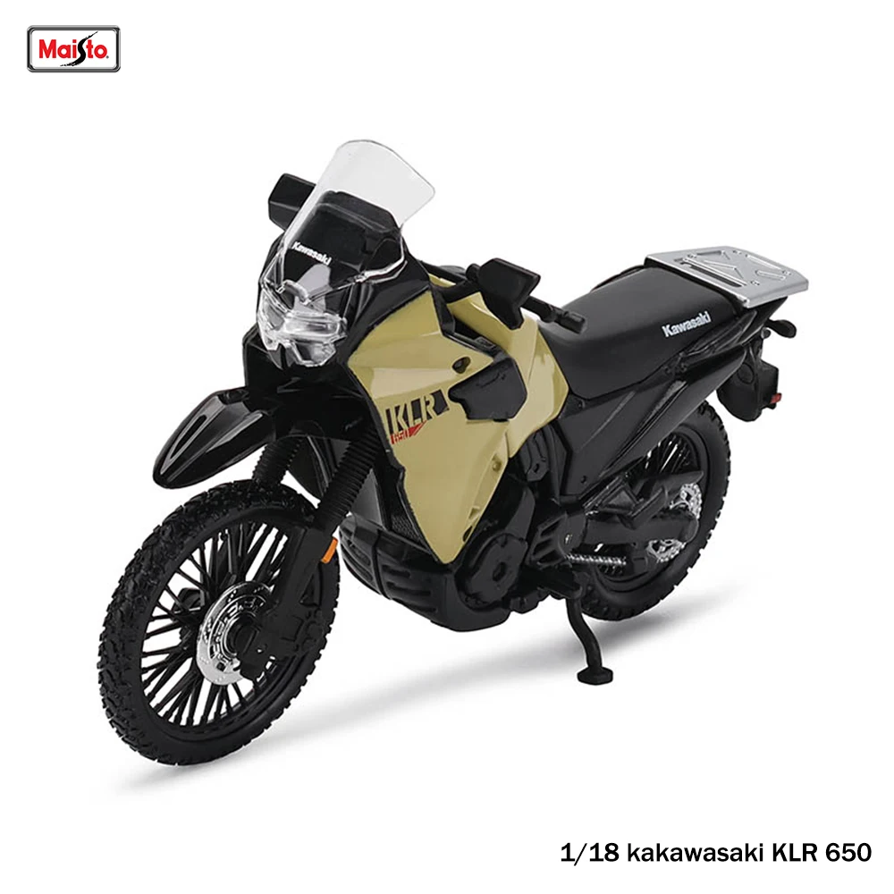 

Maisto 1:18 Kawasaki KLR 650 die-casting motorcycle model alloy collection hobby toy gift off-road motorcycle