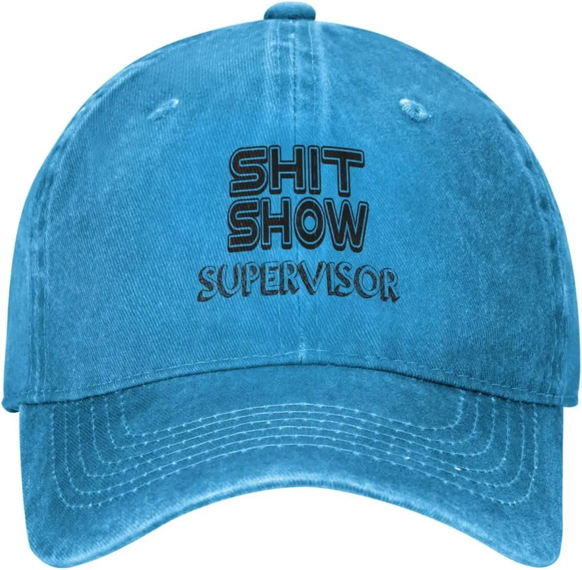 Shit Show Supervisor Hat Adjustable Funny Fashion Casquette for Men Women d