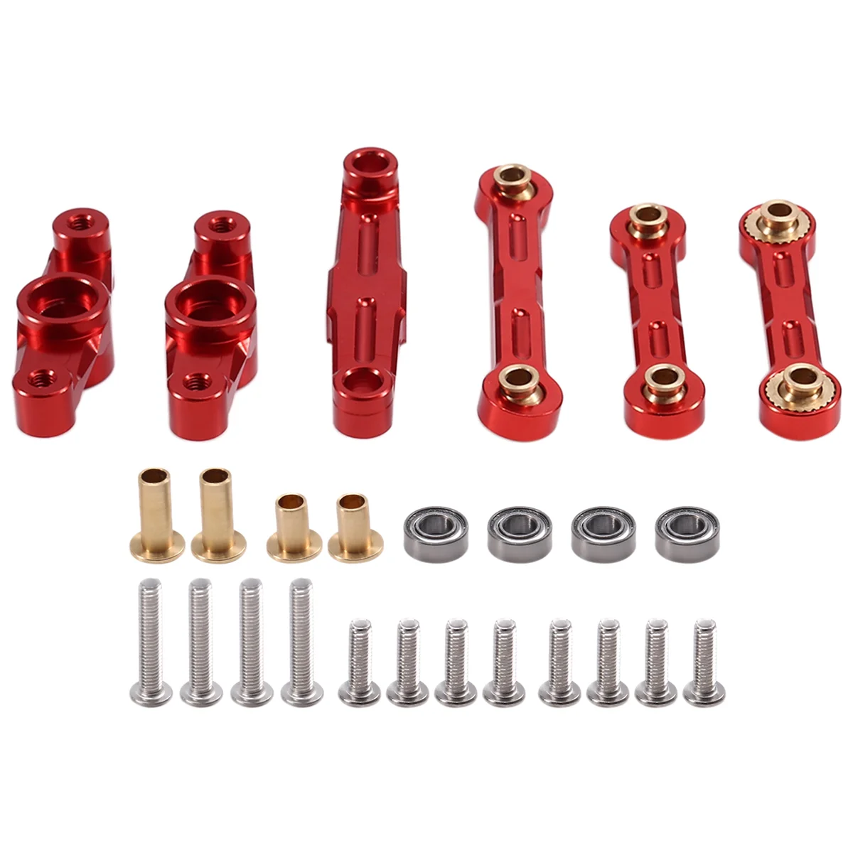 

A77I RC Car Upgrade Steering Set Type B Kit for 1/10 TT02 TT-02 RC Car Upgrade Accessories