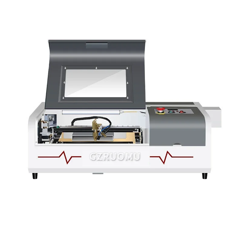 CO2 Laser Engraver Laser Engraving Machine 110/220V 40/50W Lightburn Fabric Wood Acrylic Digital Engraving Carving Print