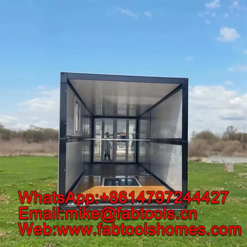 Easy Build 20ft Portable Container house Moduler Luxury prefabricated container house