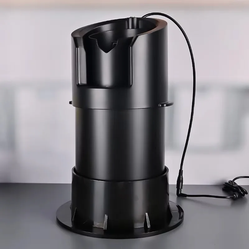Electric Coffee Knock Box Plastic Knock Box Automatic Coffee Cleaner Portafilter Box