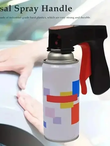 1PC Plastic Spray Paint Handle Universal Reusable for Car Color Film Pasting Self Spraying Gun