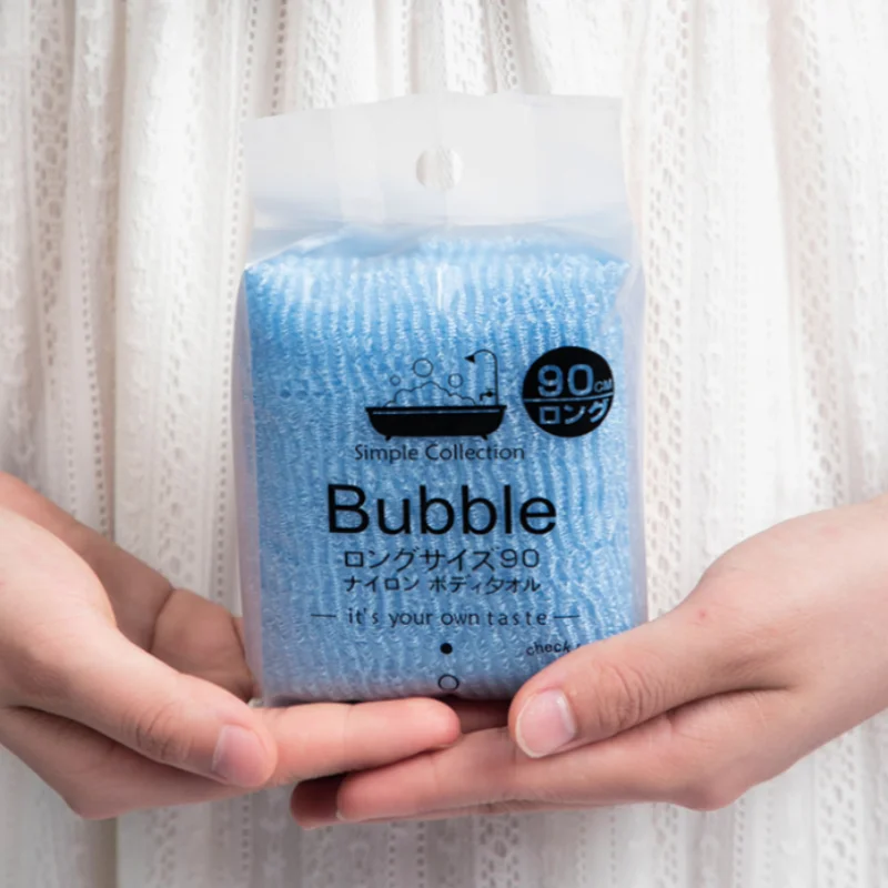 Nylon Japanese Exfoliating Washcloth Shower Towel African Net Sponge Beauty Skin Bath Wash Towel  Body Scrubber view 6