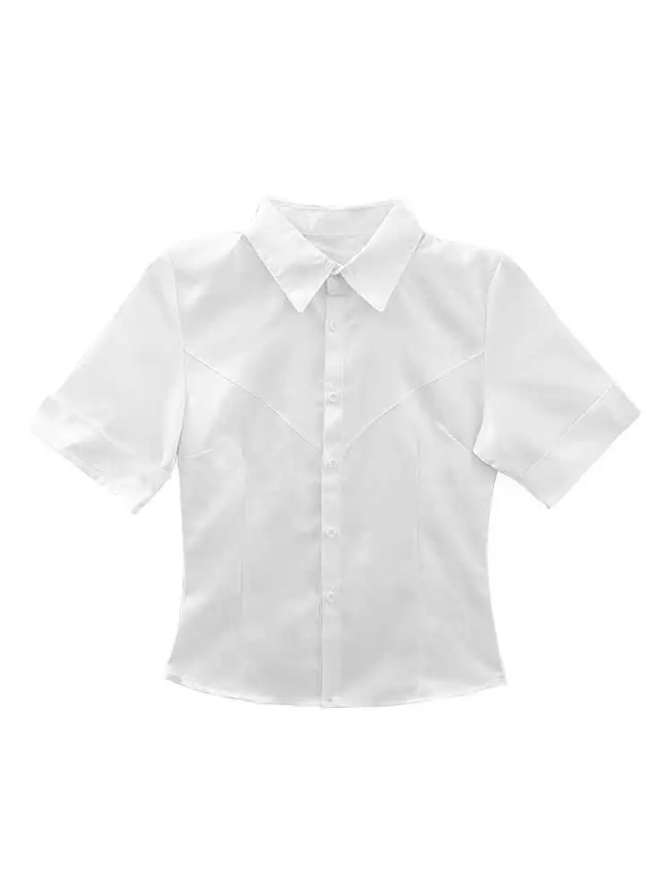 Original Pure Desire Spicy Girl JK orm Garniture de la taille irt Or pour femmes Sve Été Japonais Sle School orm Sli...