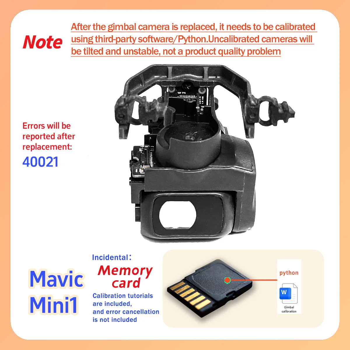 Mini 1 gimbal motor Mini 2SE gimbal shaft arm motor engine Mini 2 gimbal motor engine gimbal camera, suitable for  Mavic Mini