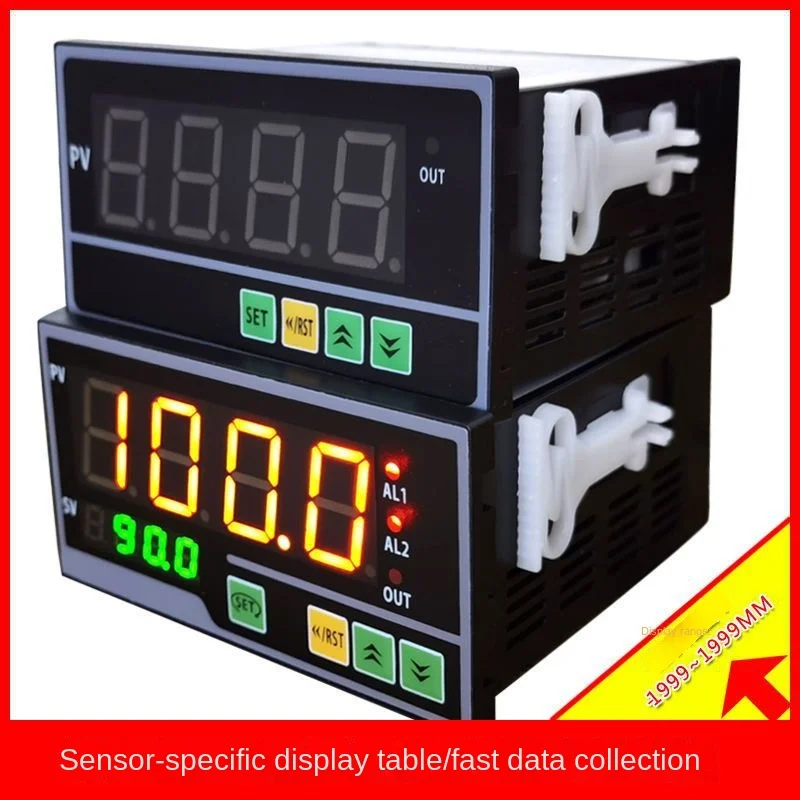 New Displacement Sensor Display Electronic Ruler Digital Display Instrument Potentiometer 1k5k10k Euro Angle of Displacement