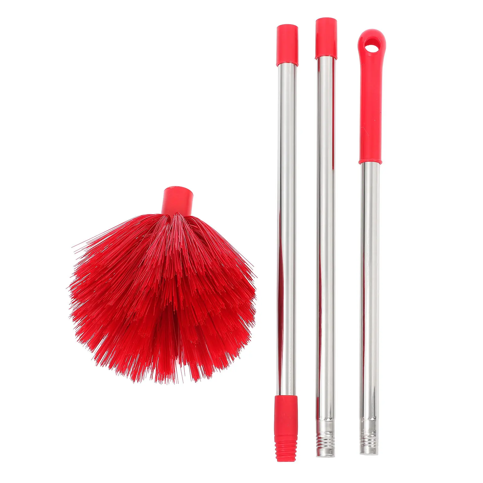 Spider Web Brush Long Pole Hard Bristle Cobweb Cleaner Ceiling Fan Window Washing Outdoor Cleaning Supplies Fan Duster