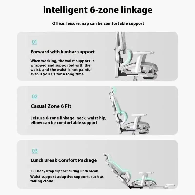كرسي مريح قابل للطي للمجلات كرسي مكتب جلدي مع مسند للقدمين كراسي بتصميم كرسي لغرفة المعيشة تجميع الكمبيوتر Kanu #5