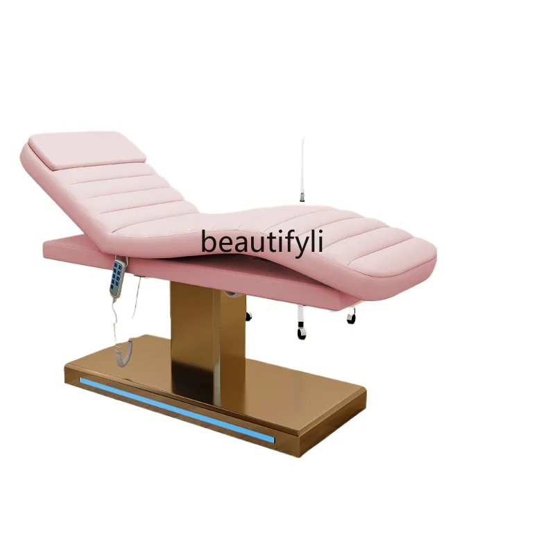 

Multifunctional eyelash special bed for body massage bed Full reclining beauty bed