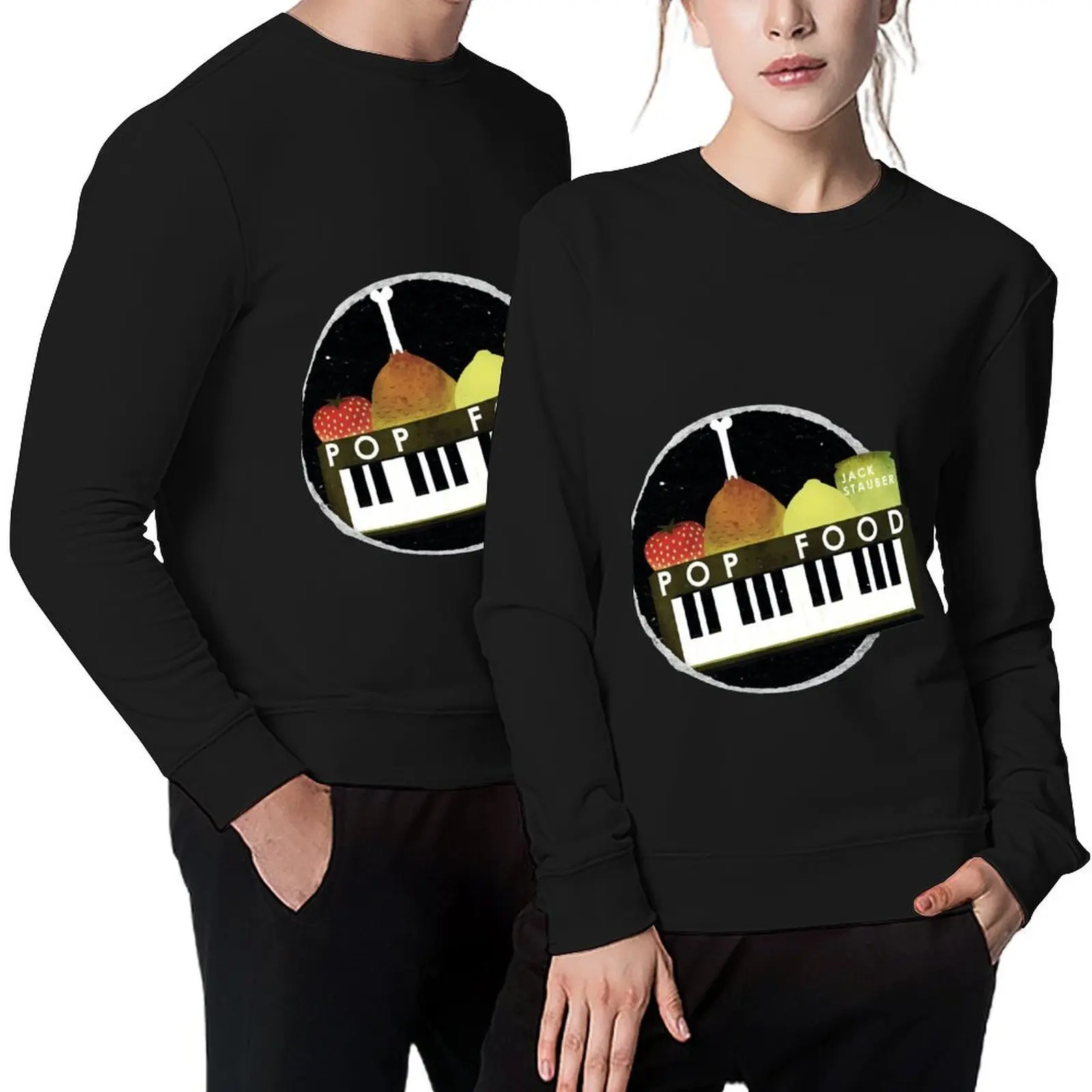 

Jack-Stauber-Merch Pop Food Pullover autumn new products autumn clothes anime clothing graphic t shirts men men's sweatshirts