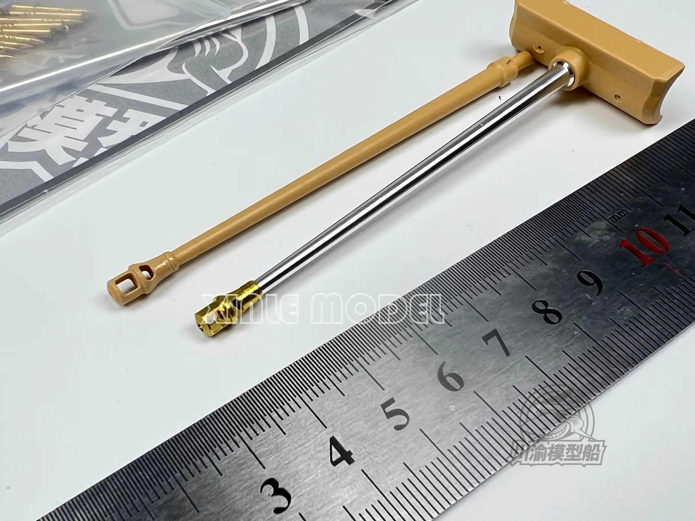 

Chuanyu CYT211 Танк с пантерой Металлический ретракторный ствол TAMIYA Универсальный 1/48, DIY