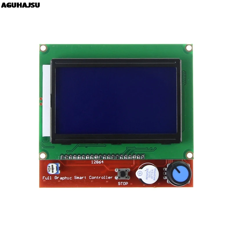 12864 Display LCD Controller + Adapter Voor RAMPS 1.4 Reprap Mendel GM 3D Printer Onderdelen