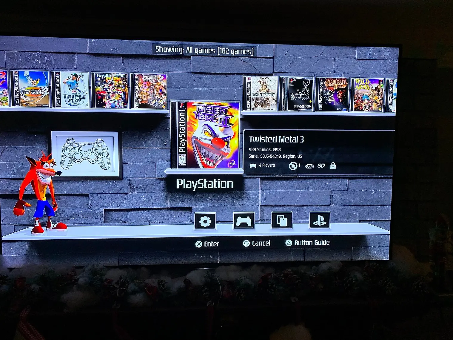 128 GB フラッシュ ドライブ U ディスク PlayStation Classic 8379 ゲーム + 182 PS1 ゲーム用 プラグ アンド プレイ (Micro USB OTG ケーブル付き)