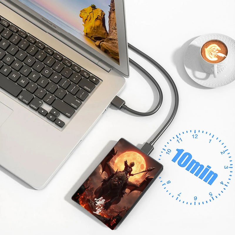 CoolFish Portable SSD External Hard Drive 1TB 512GB USB3.0 External Hard Disk Storage Decives For Laptop PC Macbook External SSD