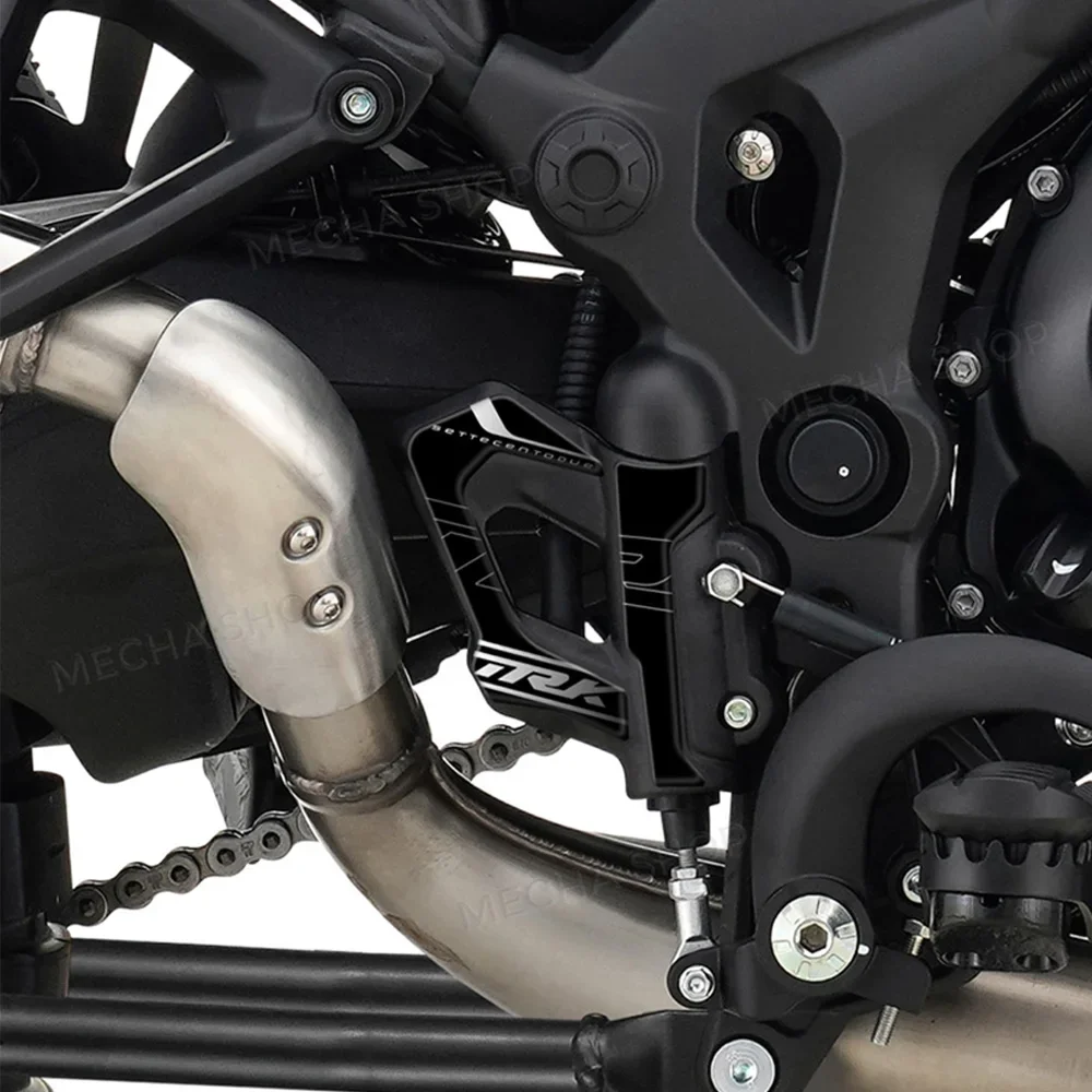For Benelli TRK 702-702 X 2023 2024 2025 Heel Protection Decal Waterproof 3D Resin Sticker Protection Accessories Kit