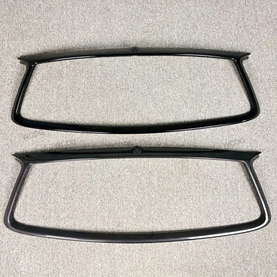 

High Quality Carbon Fiber Front Mesh Grill Cover for Q60 2016-2022 Front Grille Cover Trims Car Accessories
