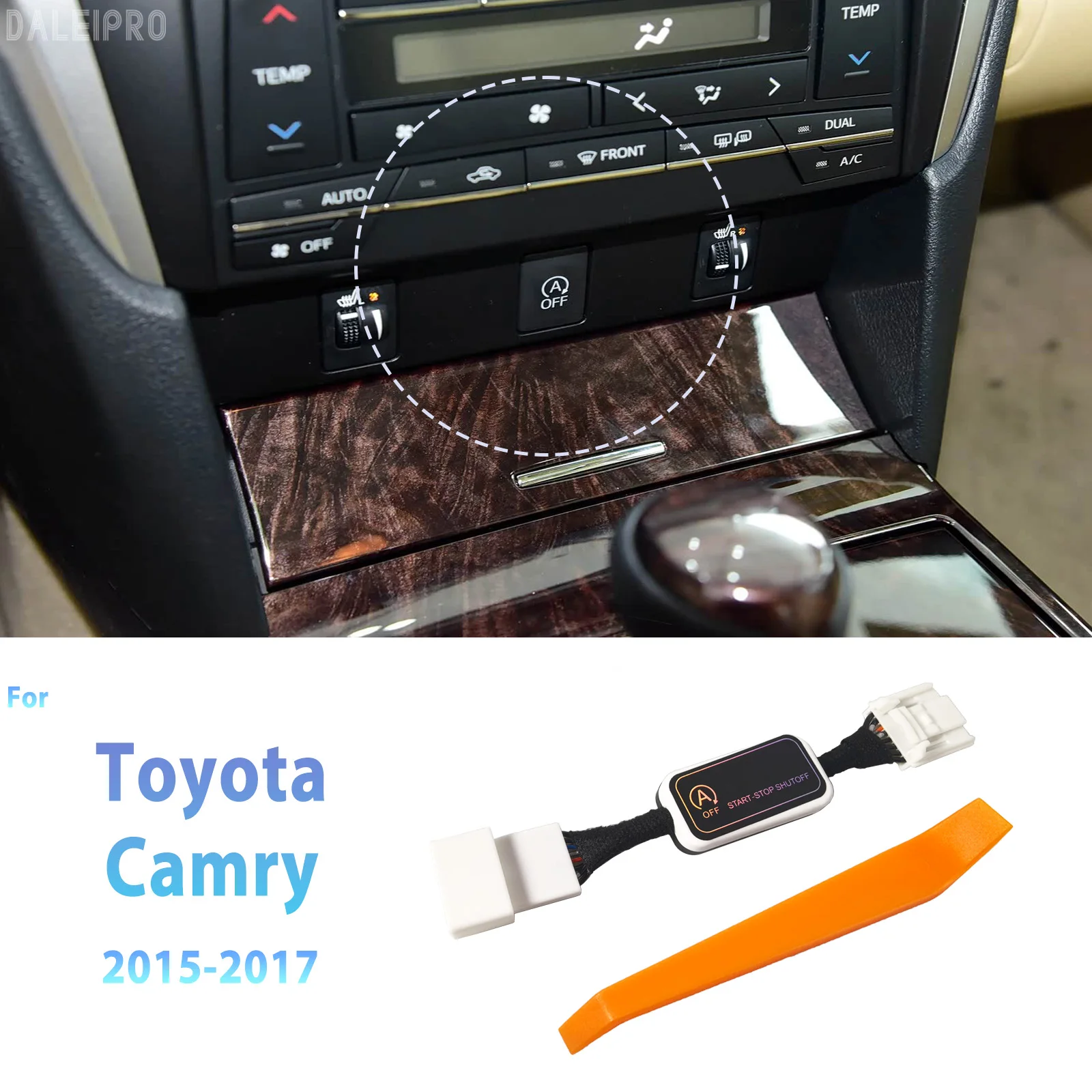 

For Toyota Camry XV50 2015 2016 2017 Automatic Stop Start Engine System Memory Module Cancel Car Auto Start Stop Switch
