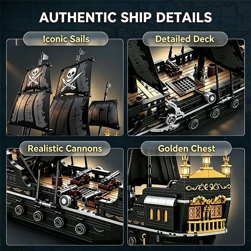 pirate ship building blocks view 6