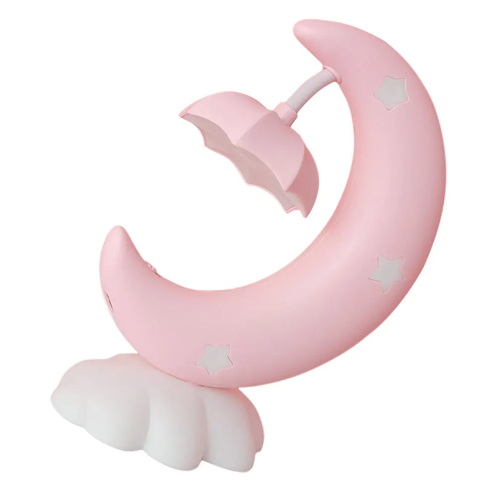 Urocza lampka nocna LED w kształcie księżyca, lampka biurkowa, dekoracja, kreatywna lampka stołowa do domu, hotelu, restauracji, urocza lampka nocna.