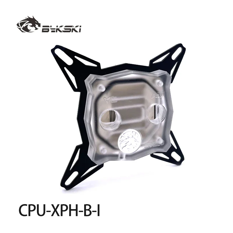 

Блок водяного охлаждения процессора Bykski CPU-XPH-B-I для INTEL LGA1150 1151 1155 1156 1200 1700/2011/2066 черный радиатор