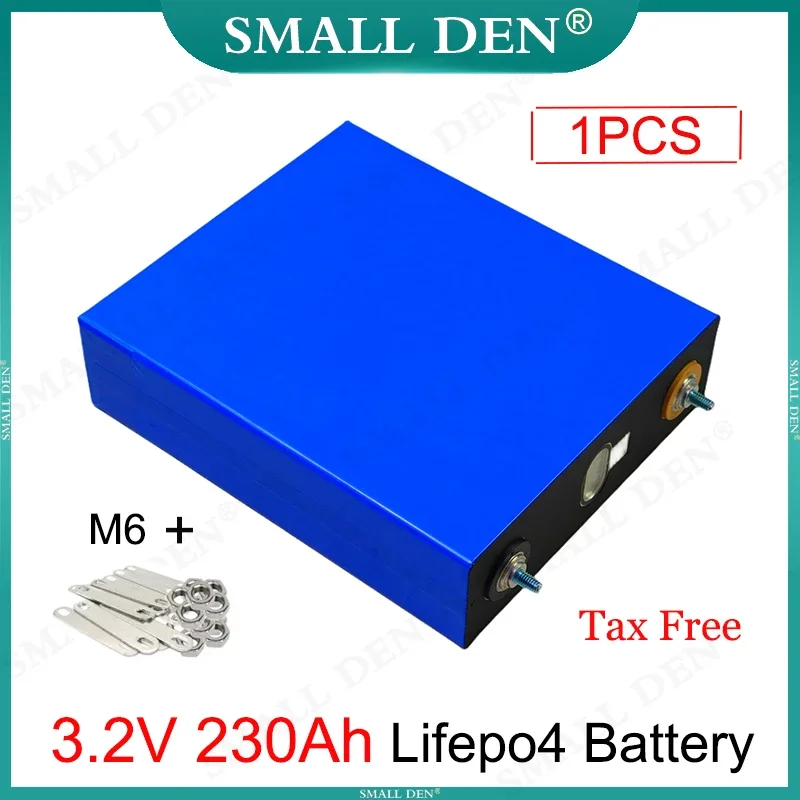 

New Grade A 3.2V 230Ah Lifepo4 Rechargeable Battery 230000mAh DIY 12v24v E-car Golf cart Yacht RV Inverter Solar Outdoor Camping