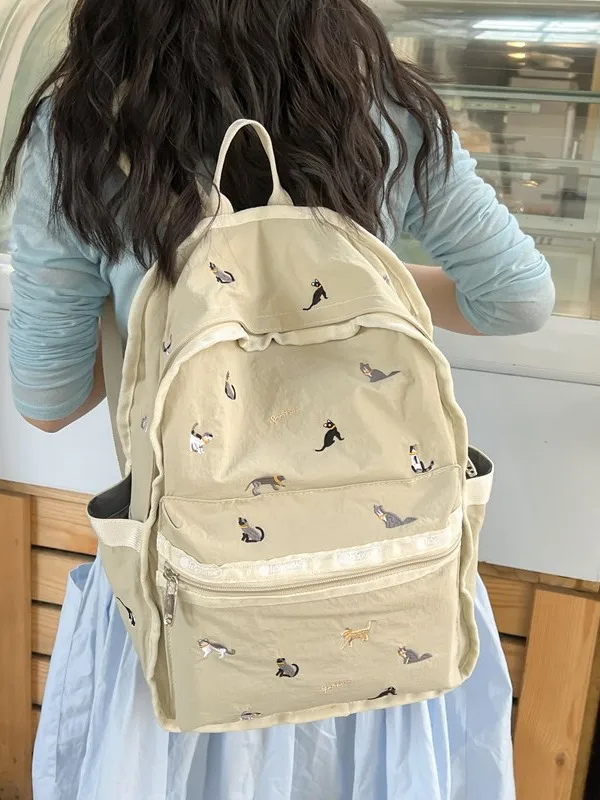 

Дорожные школьные виды спорта, большая емкость, повседневная легкая двойная оulder Duer dla kobiet Ele Sle, мягкая ручка на молнии, Clo...