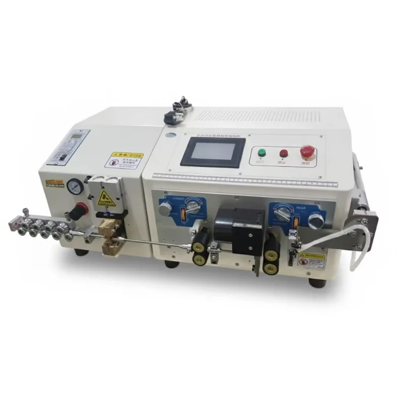 Automatic Shielding Mesh Cutting Machine Metal Wire Stripping Machine 100% Pure Copper Core High-precision Wire Harness Machine