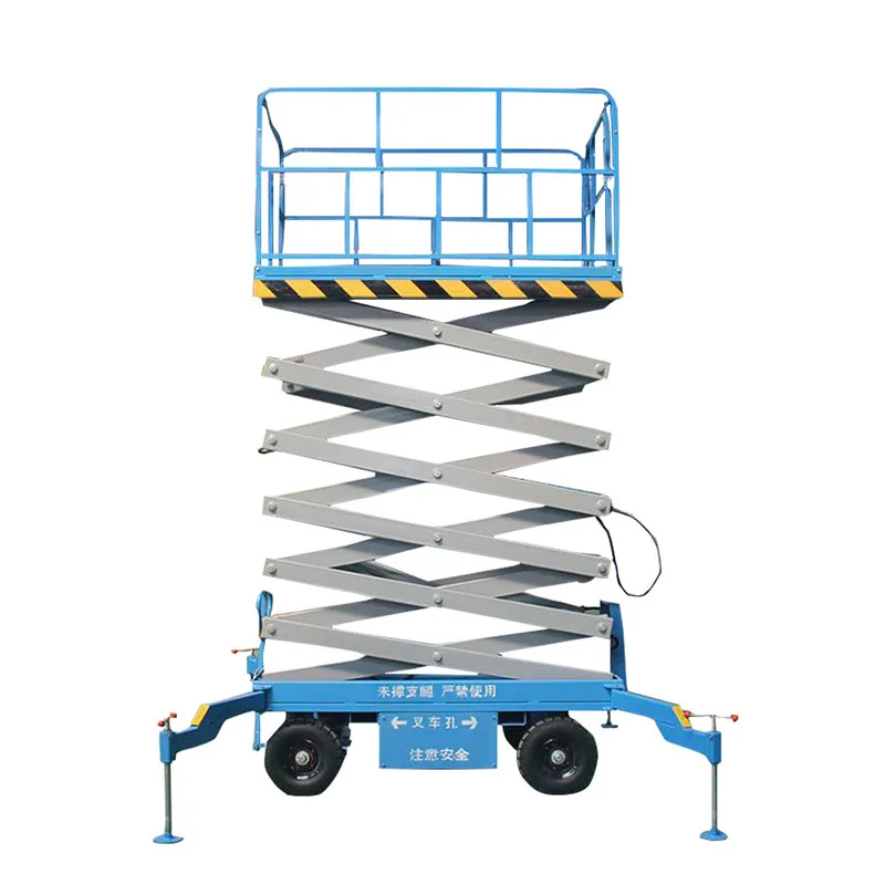 Auto Scissor Lift 12m Self propelled Scissor Lift hydraulic lift machine