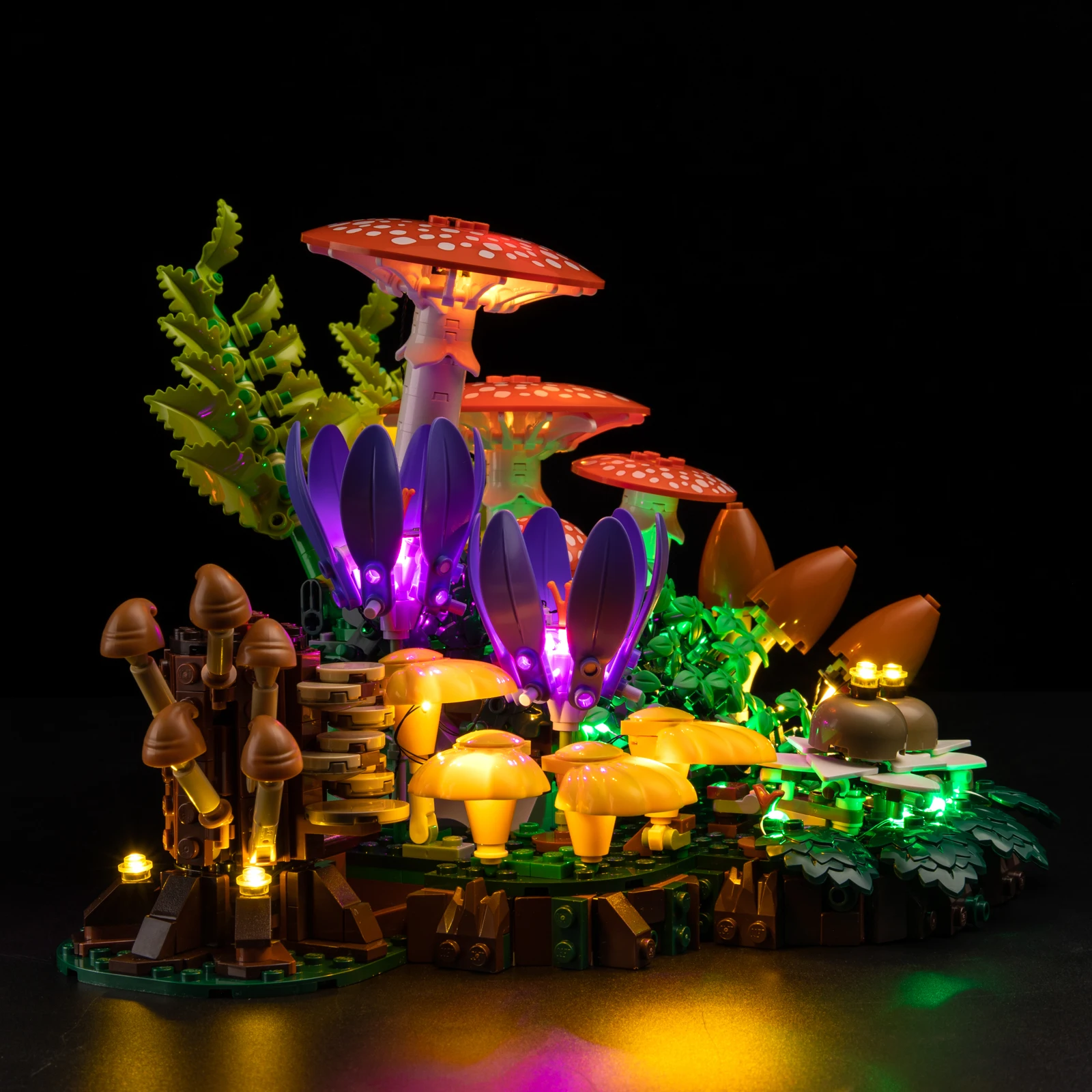 LED Light Set Suitable for Lego 11505 Woodland Mushrooms Building Blocks Lamp (No Model Bricks) view 2