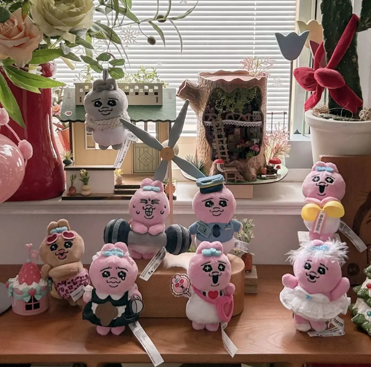 جديد Toptoy الرسمية أرنب الحياة سلسلة المفاتيح مجردة تصميم صندوق أعمى الجدة مضحك هدية الأرنب ديكور العصرية تحصيل لعبة