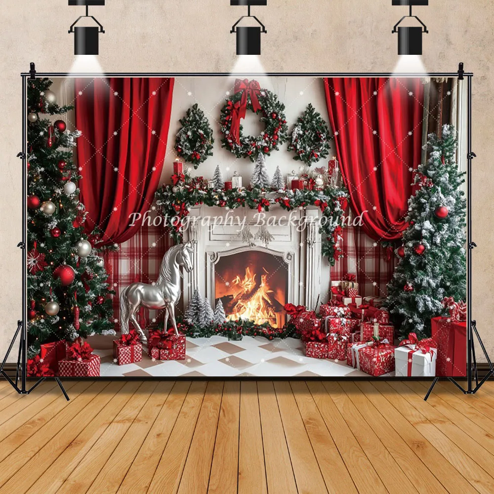 عيد الميلاد الموقد خلفية الداخلية خمر شجرة عيد الميلاد الأسرة عطلة الطرف الديكور طفل صورة التصوير الخلفية