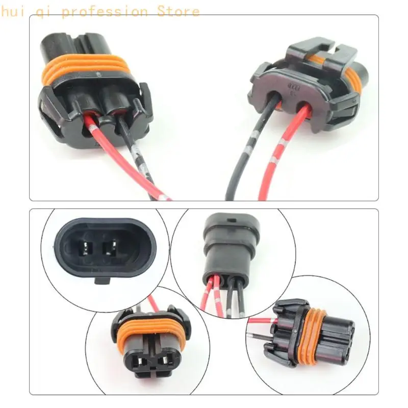 9005 9006 HB3 HB4 Buchse Adapter Kabelbaum Steckdosen Drahtverbinder für Auto H8WE – Detail 3