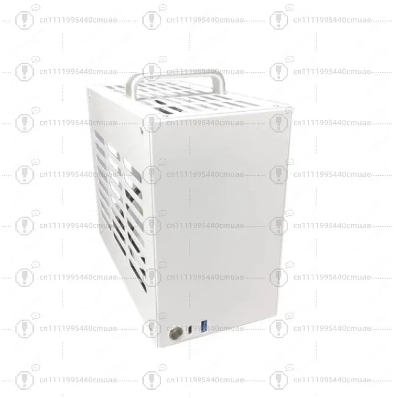 Metal Mini ITX Small Case, Portable Portable A4 Small 1U Power Supply  Computer