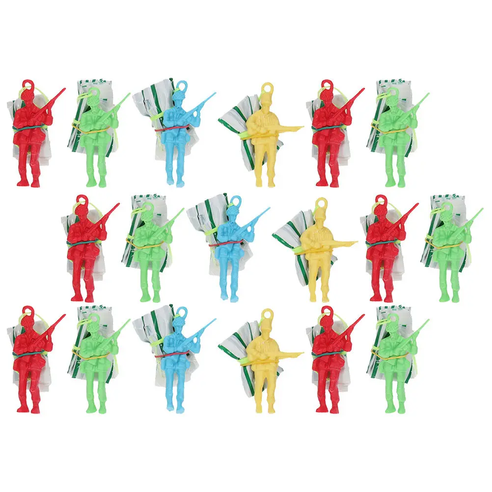 

30Pcs Parachute Men Outdoor Flying Throwing Mini Soldier Kids Fun Children Exercise Game Gift Kids Parachute Fly Toys
