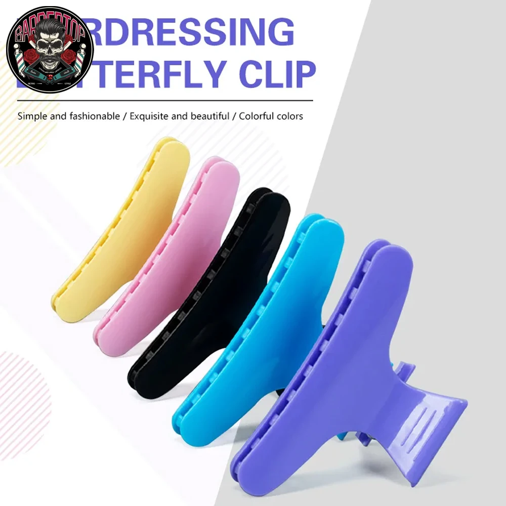 

12PCS Colorful Hairdressing Seamless Hair Clip Styling Fixed Tools Professional Home Salon DIY Hair Styling Tools Accessories