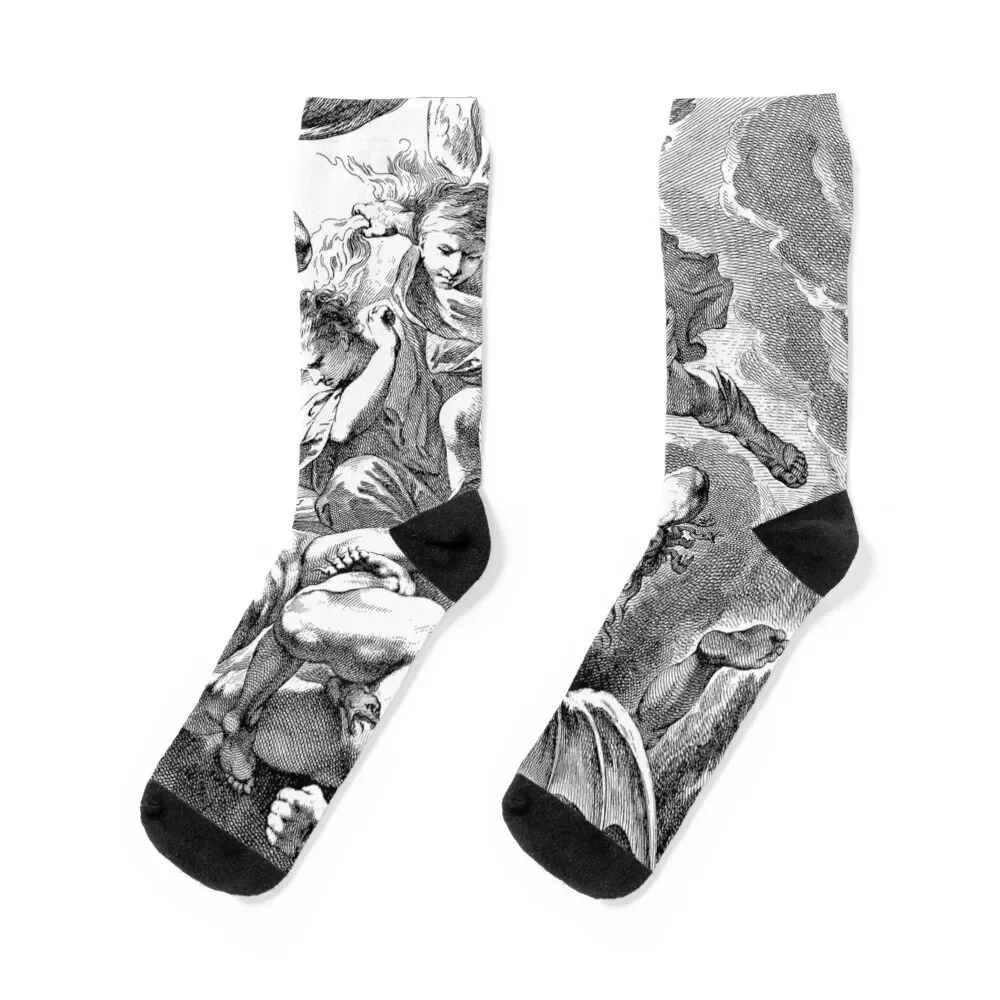 

ARCHANGEL-MICHAEL Socks kawaii custom fashionable colored Socks Man Women's gift heated Non-slip Socks Women's Men's