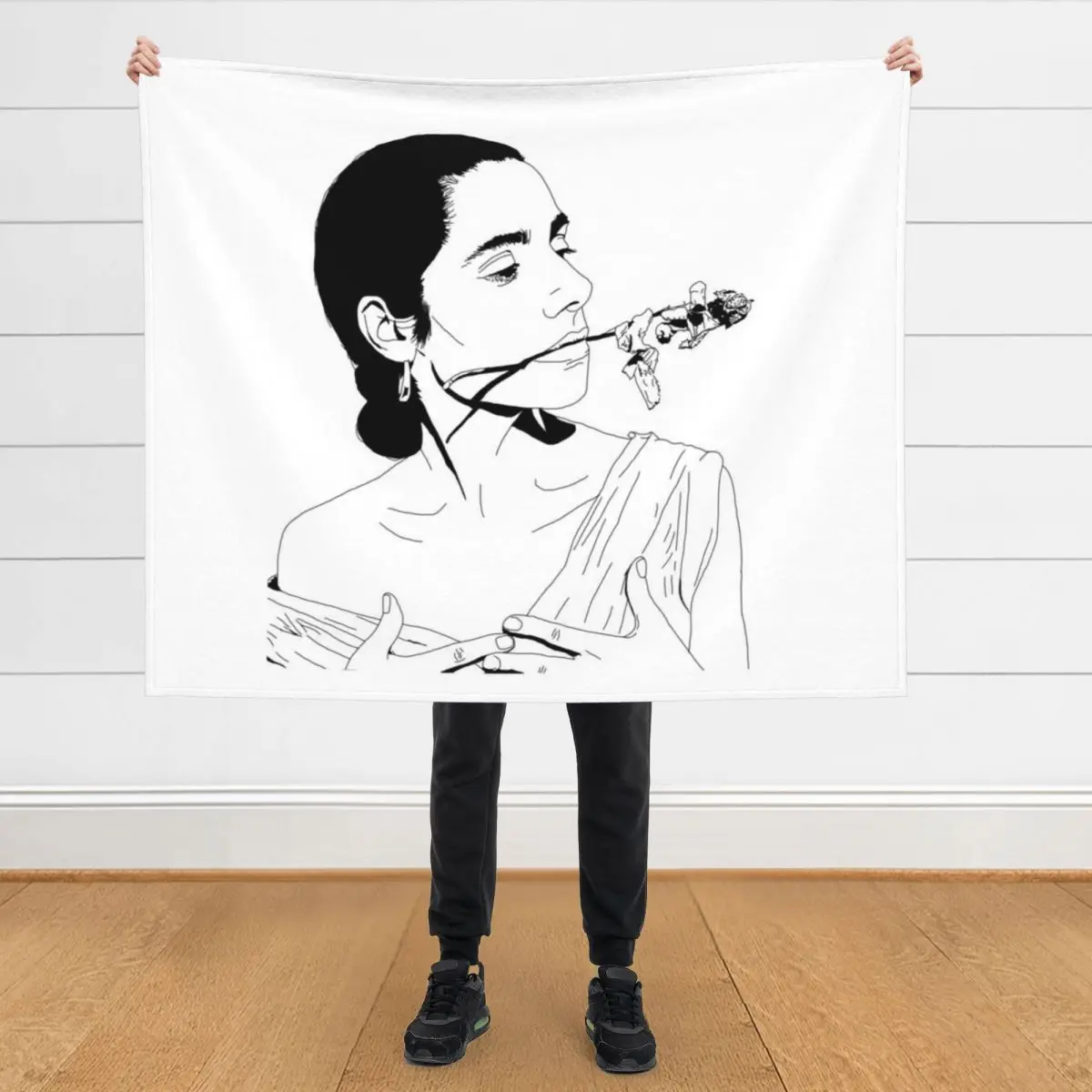 

PJ Harvey Throw Blanket decorative Multi-Purpose Flannels Blankets
