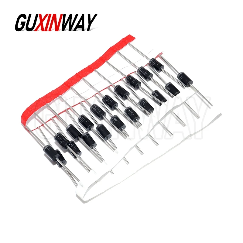 20PCS Rectifier Diode HER108 HER208 HER307 HER508 HER308 SF16 SF56 SF54 FR607 FR307 DO-27 NEW